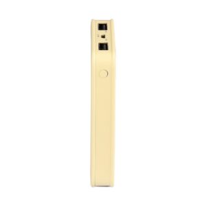 Power Bank 5000mAh με 2 Θύρες USB Κίτρινο V-TAC – 8196
