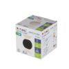 LED Φωτιστικό Τοίχου Στρογγυλό 6W V-TAC Μαύρο Αδιάβροχο IP65 SMD Θερμό Λευκό 3000Κ – 8303
