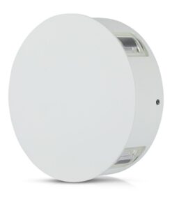 LED Φωτιστικό Τοίχου 4W V-TAC Λευκό Στρογγυλό Αδιάβροχο IP65 SMD Θερμό Λευκό 3000Κ – 8213