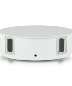 LED Φωτιστικό Τοίχου 4W V-TAC Λευκό Στρογγυλό Αδιάβροχο IP65 SMD Θερμό Λευκό 3000Κ – 8213