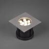 Χωνευτό Φωτιστικό Trio Lighting LED 9W  Νίκελ Ματ Ατσάλι 540lm 3000K IP65 821669207