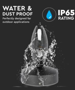 Αδιάβροχη εξωτερική κάμερα IP65, ανθεκτική στη σκόνη, ιδανική για υπαίθριες εγκαταστάσεις.