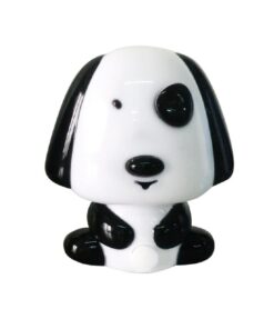 LED Λαμπάκι Νυκτός Σκυλάκι 0.4W Πλαστικό Μαύρο Ψυχρό Λευκό 6000K ACA DECOR – 82204LEDBK