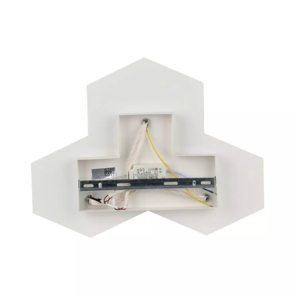 LED Απλίκα Κύβοι 9W Λευκό Σώμα Αρχιτεκτονικού Φωτισμού 3000K Θερμό V-TAC – 8221