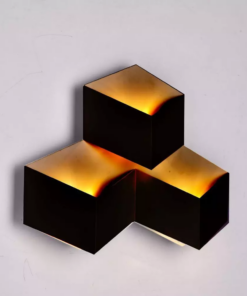 LED Απλίκα Κύβοι 9W Μαύρο Σώμα Αρχιτεκτονικού Φωτισμού 3000K Θερμό V-TAC – 8223