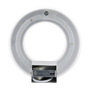 LED Φωτιστικό Τοίχου 9W V-TAC Λευκό Στρογγυλό SMD Θερμό Λευκό 3000Κ – 8225