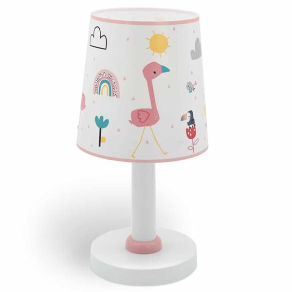 Flamingo κομοδίνου παιδικό φωτιστικό Ango – 82461