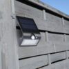 LED Ηλιακό Φωτιστικό 1.5W V-TAC με Αισθητήρα Αδιάβροχο IP65 Μαύρο Πλαστικό Φυσικό Λευκό 4000K – 8277