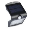LED Ηλιακό Φωτιστικό 1.5W V-TAC με Αισθητήρα Αδιάβροχο IP65 Μαύρο Πλαστικό Φυσικό Λευκό 4000K – 8277