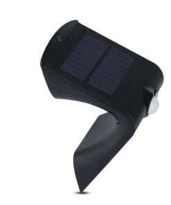 LED Ηλιακό Φωτιστικό 1.5W V-TAC με Αισθητήρα Αδιάβροχο IP65 Μαύρο Πλαστικό Φυσικό Λευκό 4000K – 8277