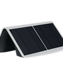 LED Ηλιακό Φωτιστικό 6.8W V-TAC με Αισθητήρα Αδιάβροχο IP65 Λευκό Πλαστικό Φυσικό Λευκό 4000K – 8278