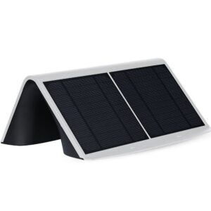 LED Ηλιακό Φωτιστικό 6.8W V-TAC με Αισθητήρα Αδιάβροχο IP65 Λευκό Πλαστικό Φυσικό Λευκό 4000K – 8278