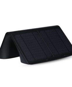LED Ηλιακό Φωτιστικό 6.8W V-TAC με Αισθητήρα Αδιάβροχο IP65 Μαύρο Πλαστικό Φυσικό Λευκό 4000K – 8279