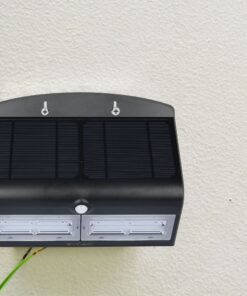 LED Ηλιακό Φωτιστικό 6.8W V-TAC με Αισθητήρα Αδιάβροχο IP65 Μαύρο Πλαστικό Φυσικό Λευκό 4000K – 8279