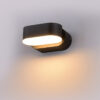 LED Φωτιστικό Τοίχου Περιστρεφόμενο 5W V-TAC Μαύρο IP65 Θερμό 3000Κ – 218288