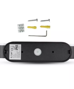 LED απλίκα 12W αρχιτεκτονικού φωτισμού 3000K Θερμό λευκό Μαύρο σώμα περιστρεφόμενο V-TAC – 8293