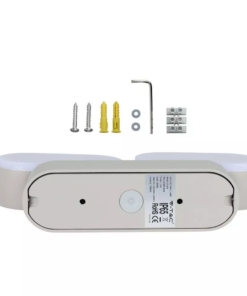 LED Απλίκα 12W Αρχιτεκτονικού Φωτισμού 3000K Θερμό Γκρι Σώμα Περιστρεφόμενο IP65 V-TAC – 8294