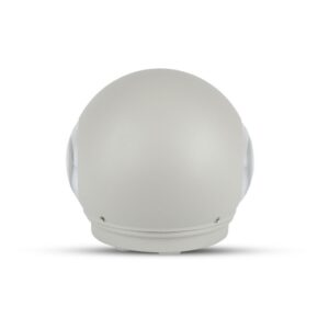 LED Φωτιστικό Τοίχου Στρογγυλό 6W V-TAC Γκρι Αδιάβροχο IP65 SMD Θερμό Λευκό 3000Κ – 8305