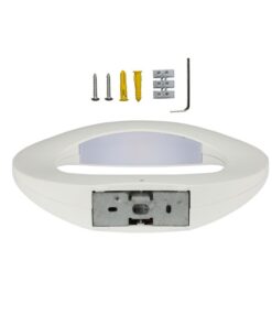 LED Φωτιστικό Τοίχου 10W V-TAC Λευκό Θερμό Λευκό 3000Κ – 8307