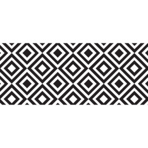 Black & White – M διάδρομος βινυλίου Ango – 83073