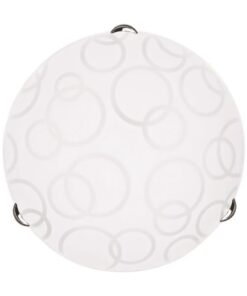 ΠΛΑΦΟΝΙΕΡΑ ΤΟΙΧΟΥ “LEIA” Φ30 Ε27 ΛΕΥΚΟ/ ΝΙΚΕΛ EUROLAMP 145-22401