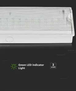 LED Φωτιστικό ασφαλείας επιτοίχιο 3W V-TAC – 83111