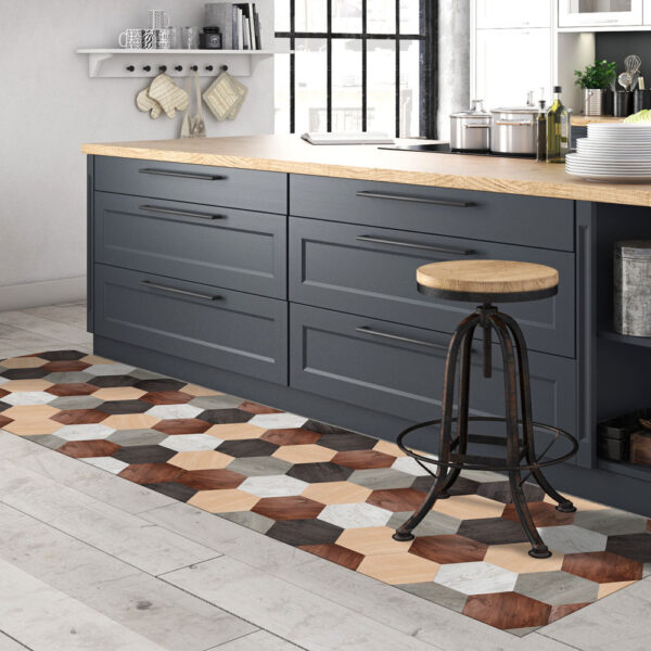 Mixed Wood – L διάδρομος βινυλίου Ango – 83121