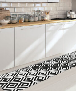 Black & White – L διάδρομος βινυλίου Ango – 83123