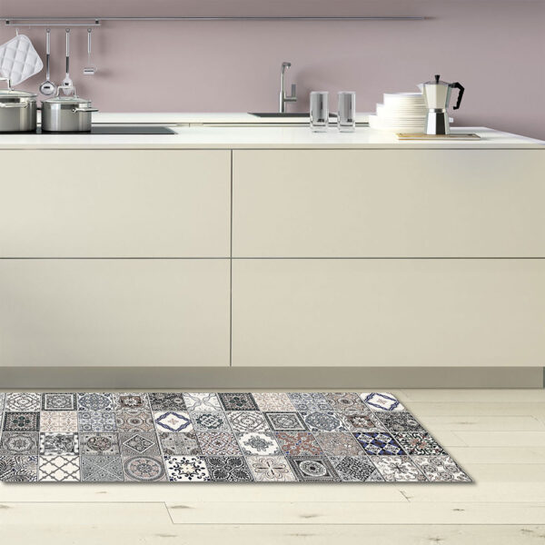 Azulejos Vintage – L διάδρομος βινυλίου Ango – 83142