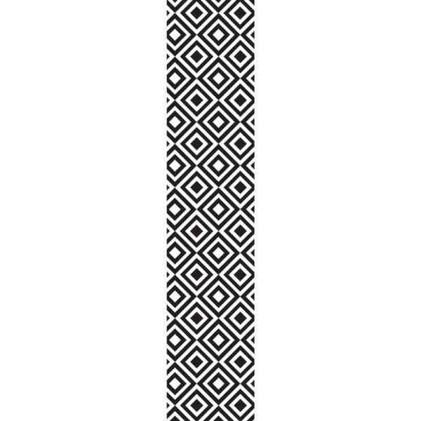 Black & White XL διάδρομος βινυλίου Ango – 83173