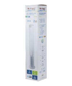 LED Κολονάκι Φωτιστικό 10W V-TAC 86cm Αδιάβροχο IP65 Λευκό Φυσικό 6400K – 8327