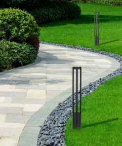 LED Κολονάκι Φωτιστικό 10W V-TAC 86cm Αδιάβροχο IP65 Μαύρο Θερμό 3000K – 8331