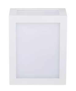 LED αδιάβροχο φωτιστικό 12W IP65 6400K Ψυχρό λευκό με λευκό σώμα V-TAC – 8336