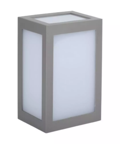 LED αδιάβροχο φωτιστικό 12W IP65 6400K Ψυχρό λευκό με γκρι σώμα V-TAC – 8339