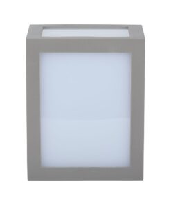 LED αδιάβροχο φωτιστικό 12W IP65 6400K Ψυχρό λευκό με γκρι σώμα V-TAC – 8339