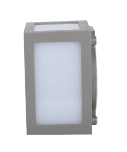 LED αδιάβροχο φωτιστικό 12W IP65 6400K Ψυχρό λευκό με γκρι σώμα V-TAC – 8339