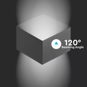 LED απλίκα 3W αρχιτεκτονικού φωτισμού 3000K Θερμό λευκό Μαύρο σώμα V-TAC – 8346