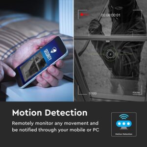 720P IP Wi-Fi Smart Video Θυροτηλεόραση με Αυτόματη Παρακολούθηση και Νυχτερινή Λήψη Λευκή V-TAC – 8355