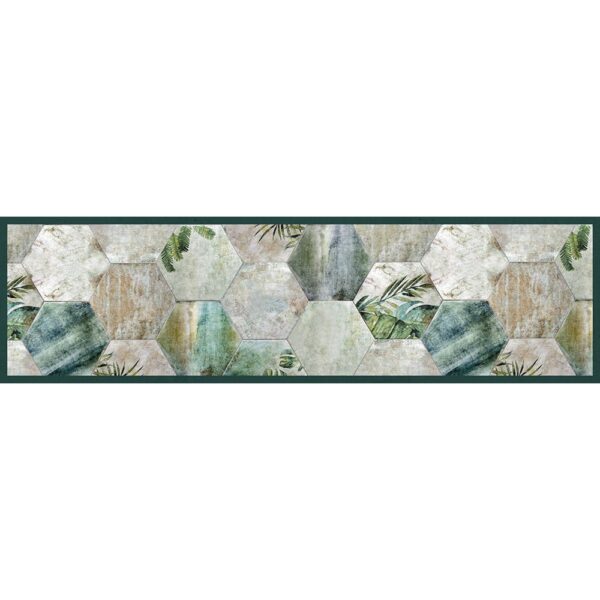 Tropical Composition – L διάδρομος βινυλίου Ango – 83611
