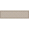 Beige Rhombus – L διάδρομος βινυλίου Ango – 83613