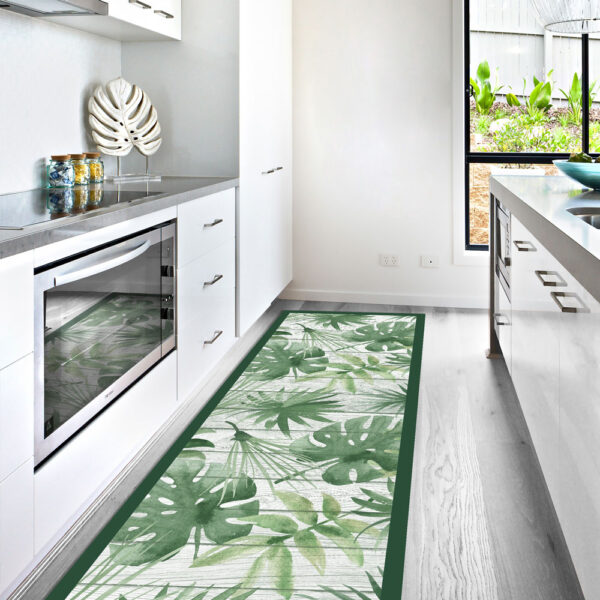 Green Tropical – XL διάδρομος βινυλίου Ango – 83708