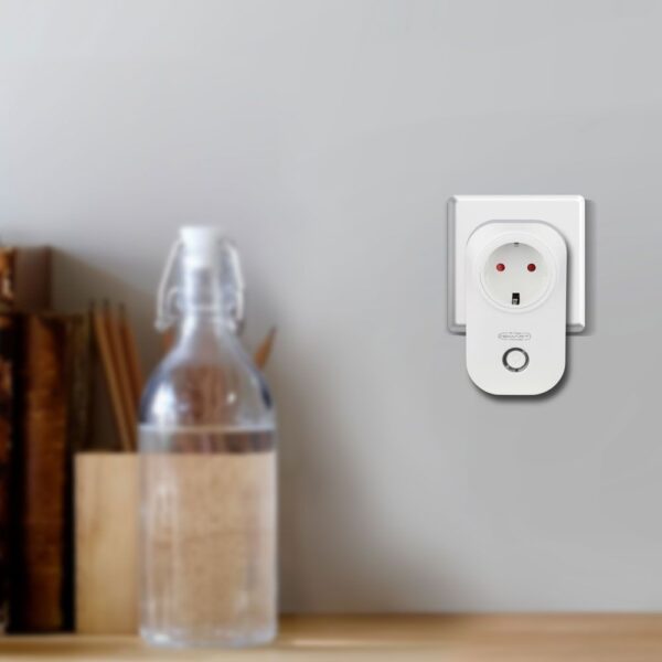 Wi-Fi Πρίζα Smart Home Συμβατή Με Amazon Alexa & Google Home V-TAC – 8415