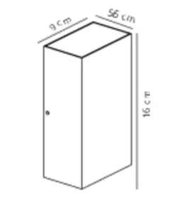 Nordlux Rold Flat Φωτιστικό Τοίχου Άμμου LED 375lm Γυάλινο/Μεταλλικό – 84151008