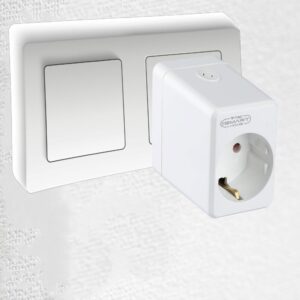 Wi-Fi Mini Πρίζα με USB Smart Home Συμβατή Με Amazon Alexa & Google Home V-TAC – 8416