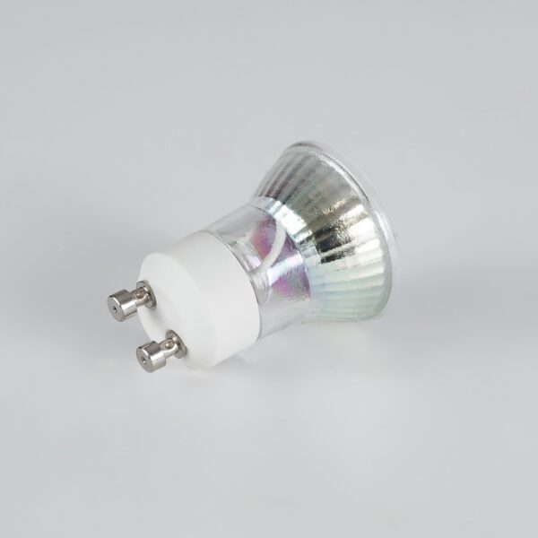 GloboStar® 76009 Σποτ LED GU10 MR11 4W 300lm 120° AC 85-265V με Λευκό Γαλακτερό Γυαλί Κόκκινο – 2 Χρόνια Εγγύηση