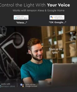WiFi Ντουί λαμπτήρα E27 V-TAC συμβατό με Amazon Alexa & Google Assistant – 8421