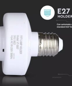 WiFi Ντουί λαμπτήρα E27 V-TAC συμβατό με Amazon Alexa & Google Assistant – 8421
