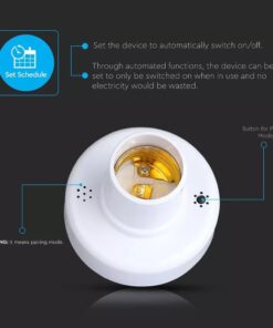 WiFi Ντουί λαμπτήρα E27 V-TAC συμβατό με Amazon Alexa & Google Assistant – 8421