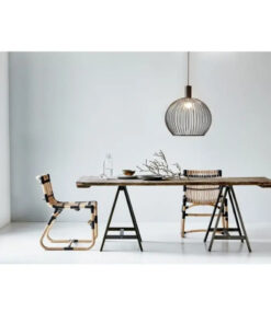 Κρεμαστό Φωτιστικό DFTP Aver 30 1xE27 Μαύρου Χρώματος – 84243003