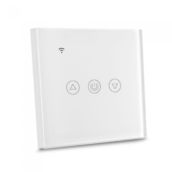 Wi-Fi Διακόπτης Dimmer Αφής Λευκός Χωνευτός Smart Home Συμβατός Με Amazon Alexa & Google Home V-TAC - 8433